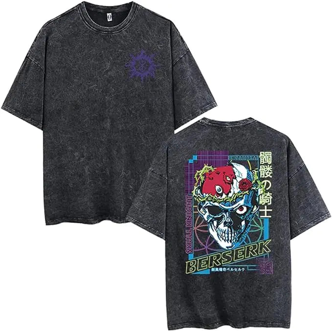 Vintage Washable T-Shirt - Streetwear Anime Graphic | Vintage Clothes