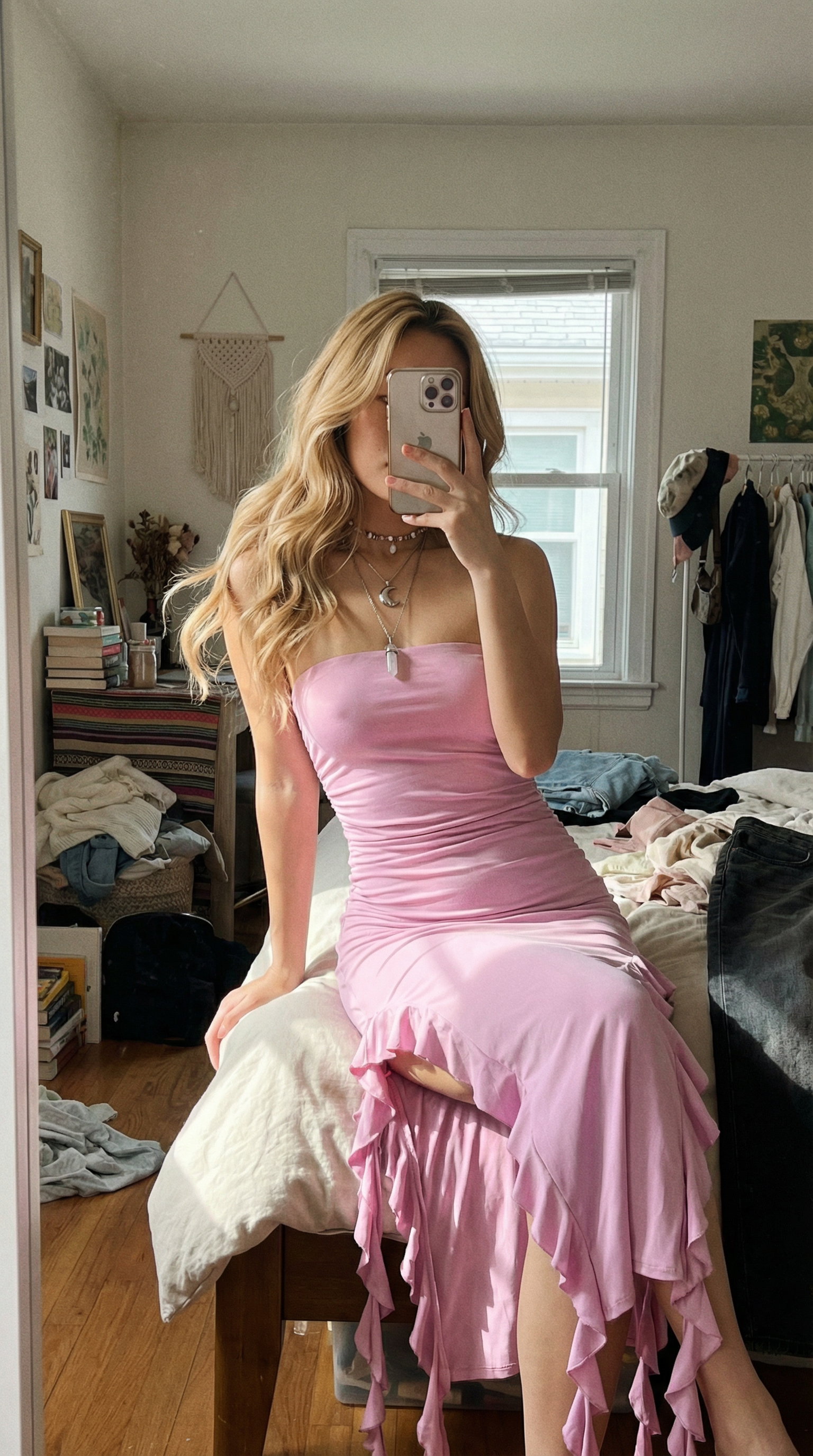 Split Maxi Bodycon Dress