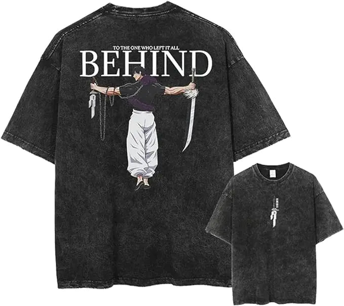 Vintage Washable T-Shirt - Streetwear Anime Graphic | Vintage Clothes
